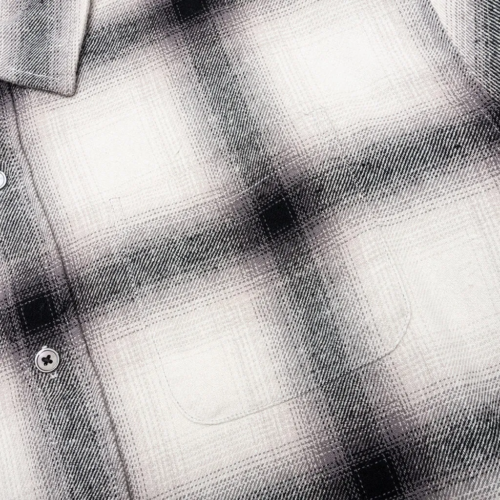 Hellshire Plaid Shirt - Grey