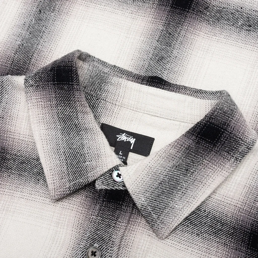 Hellshire Plaid Shirt - Grey