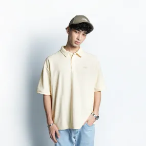 High Cultured Waffle Loose Polo Tee - 142