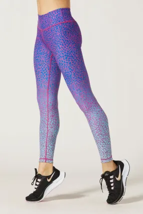 High Waist Reversible Legging Celsius Purple