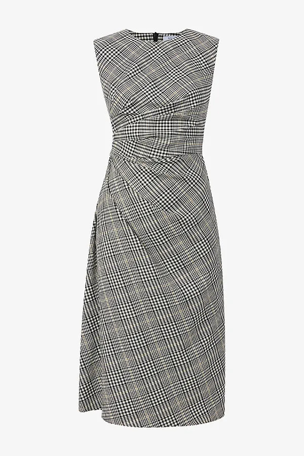 Jeannine Dress - Plaid Sharkskin :: Multi