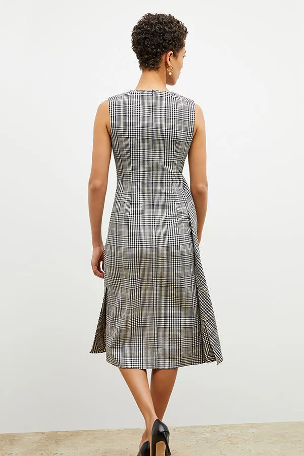 Jeannine Dress - Plaid Sharkskin :: Multi