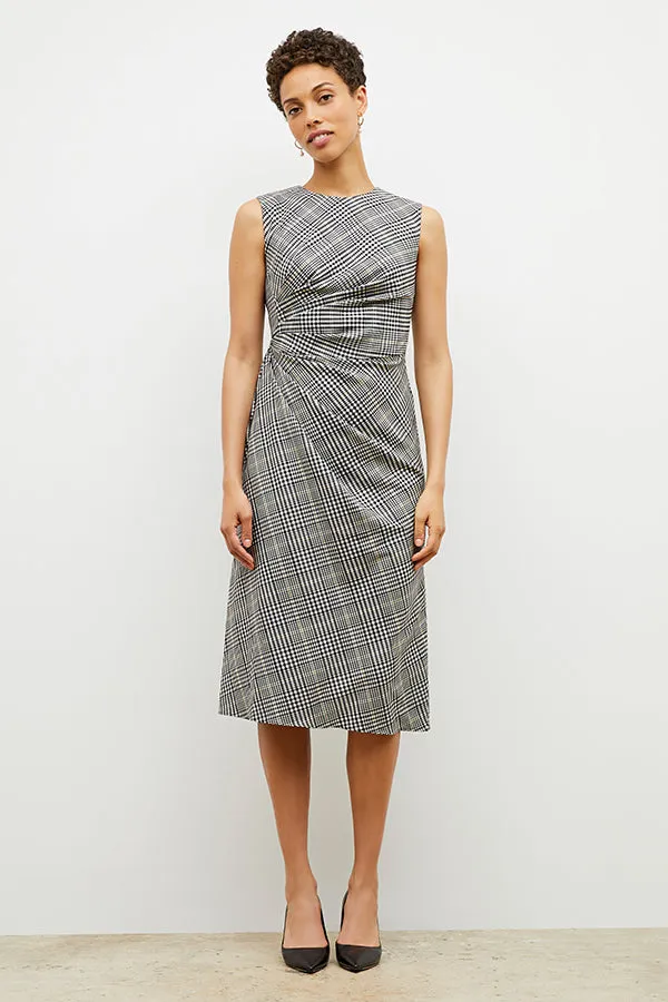 Jeannine Dress - Plaid Sharkskin :: Multi