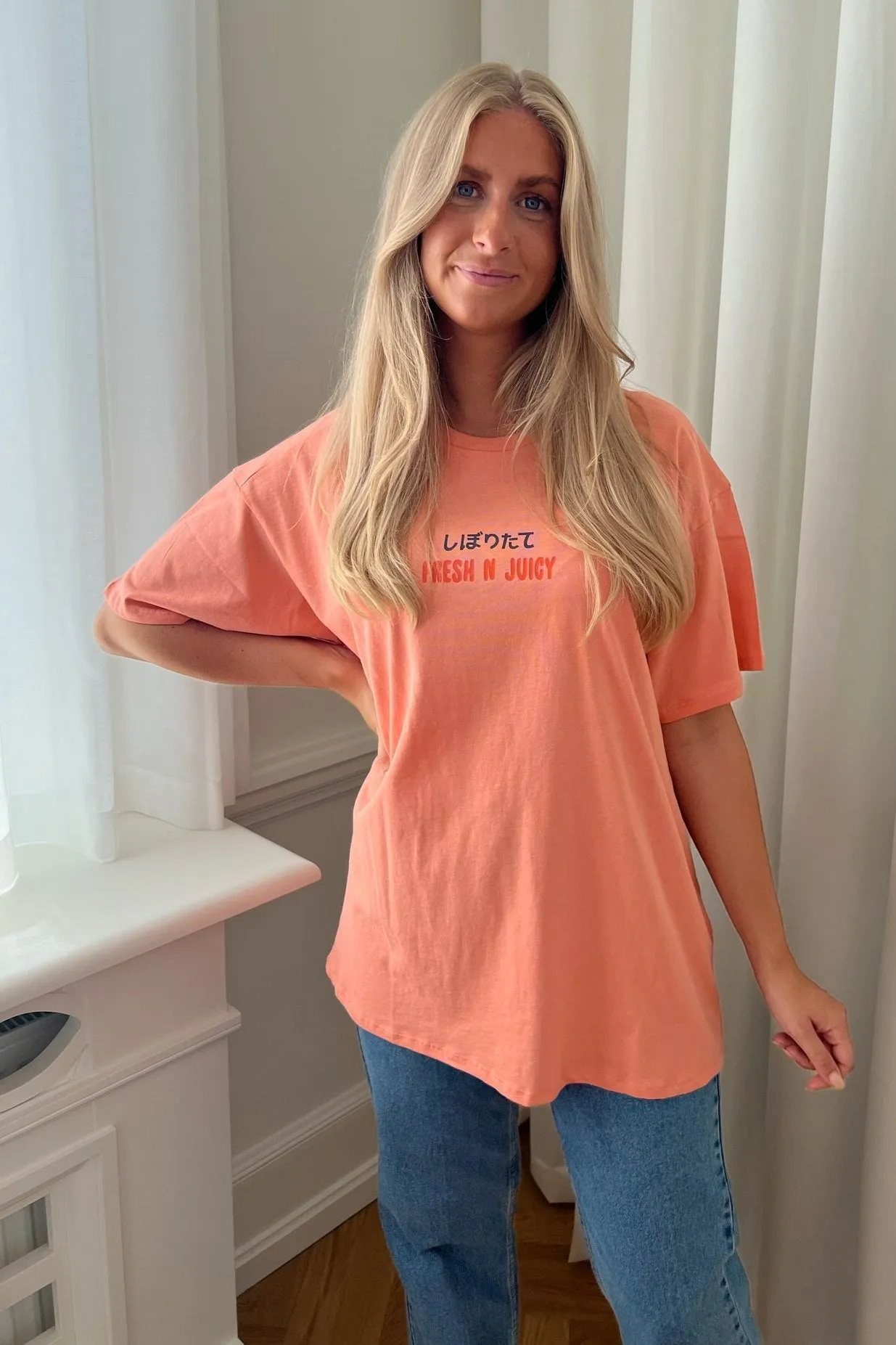 JXKayle Oversized Tshirt - Orange