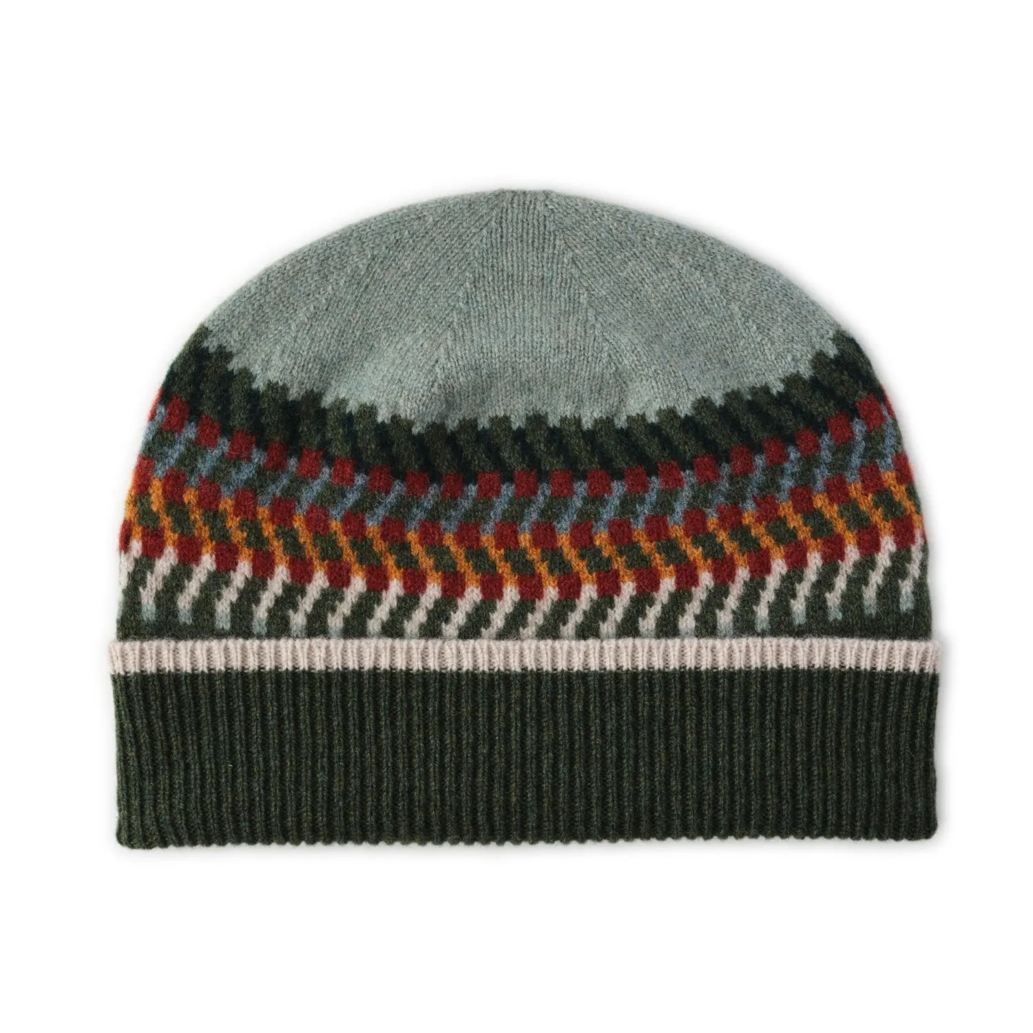 Ladies Patterned Beanie Hat | Corra | Lomond