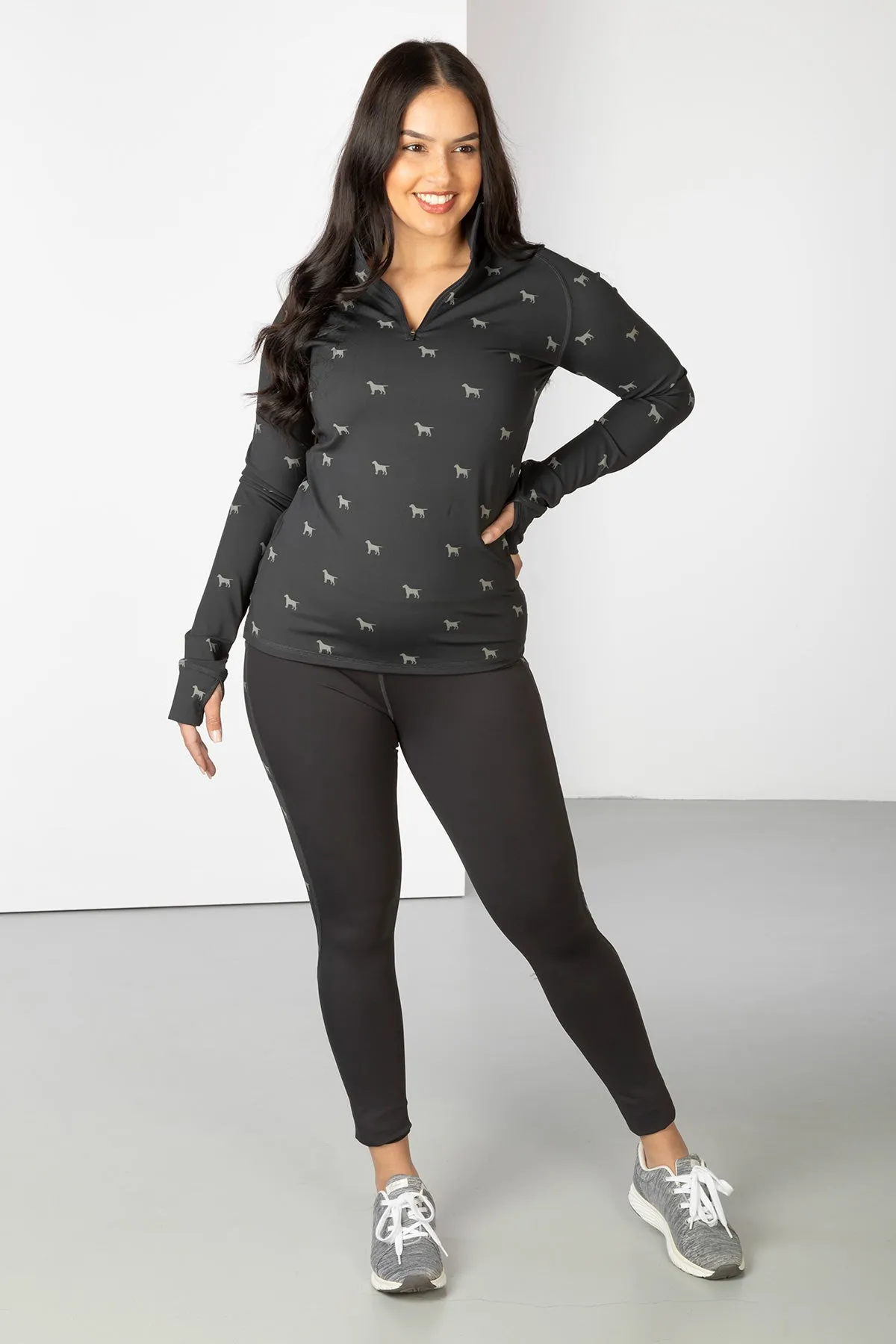 Ladies Patterned Sports Top - Skerne