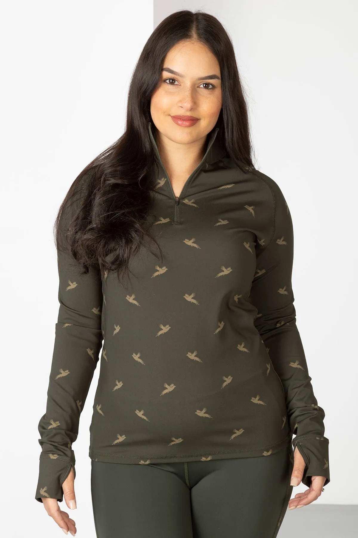 Ladies Patterned Sports Top - Skerne