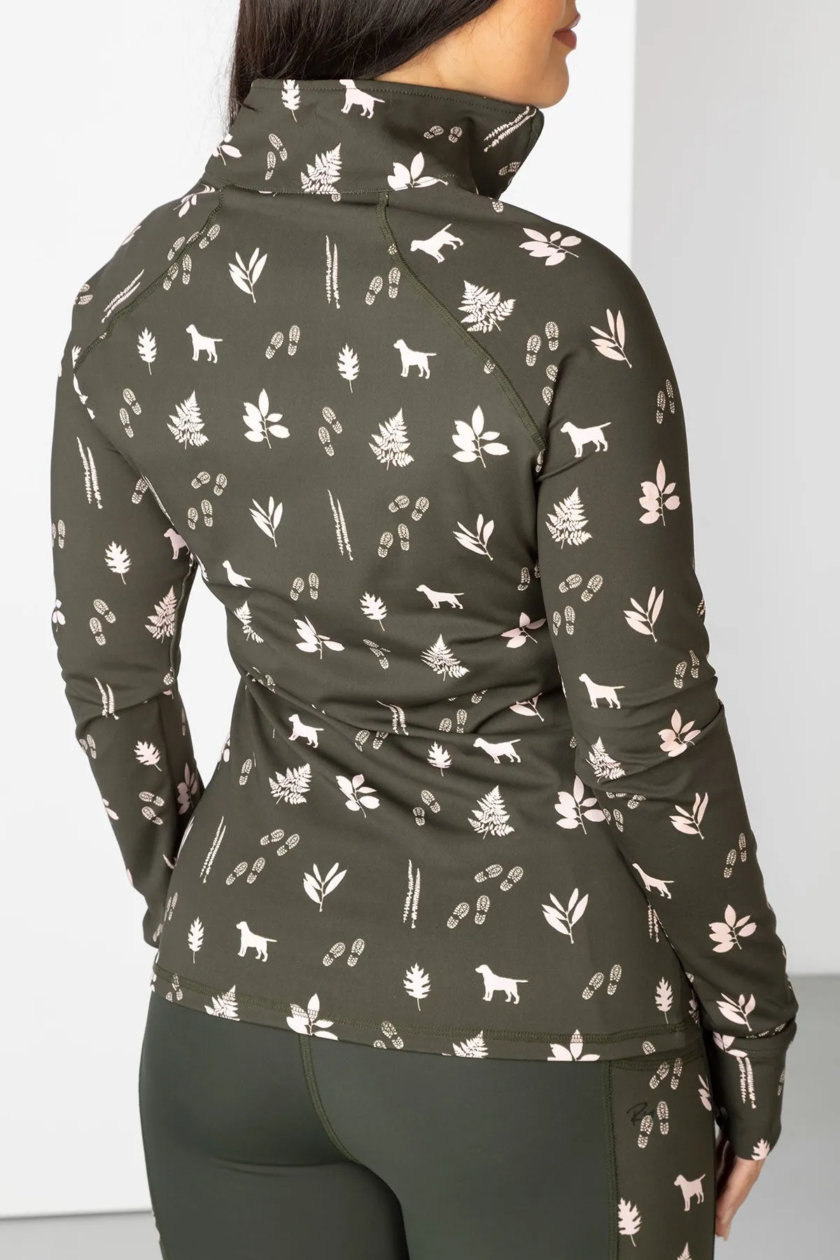 Ladies Patterned Sports Top - Skerne