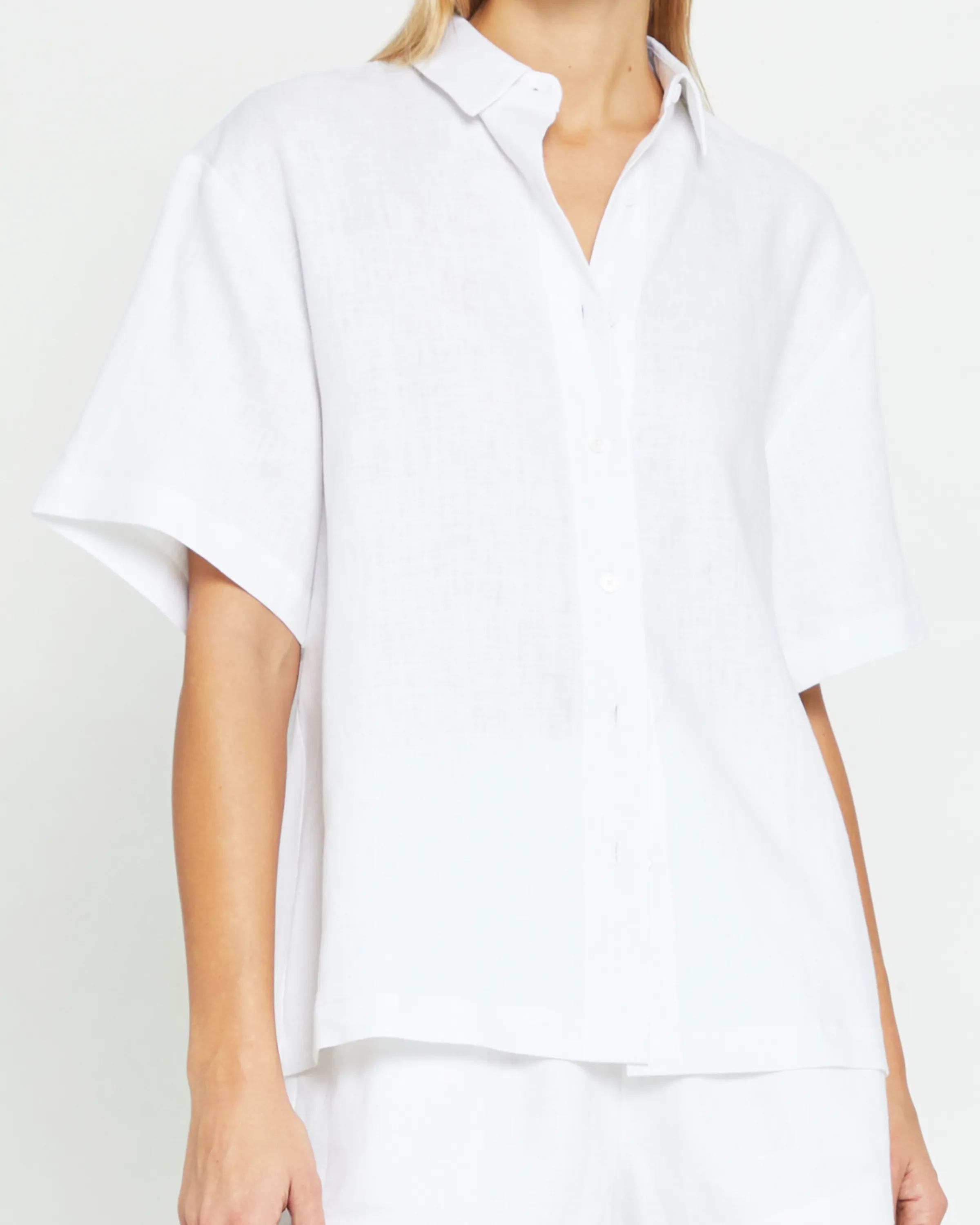 Lea Oversized Linen Shirt