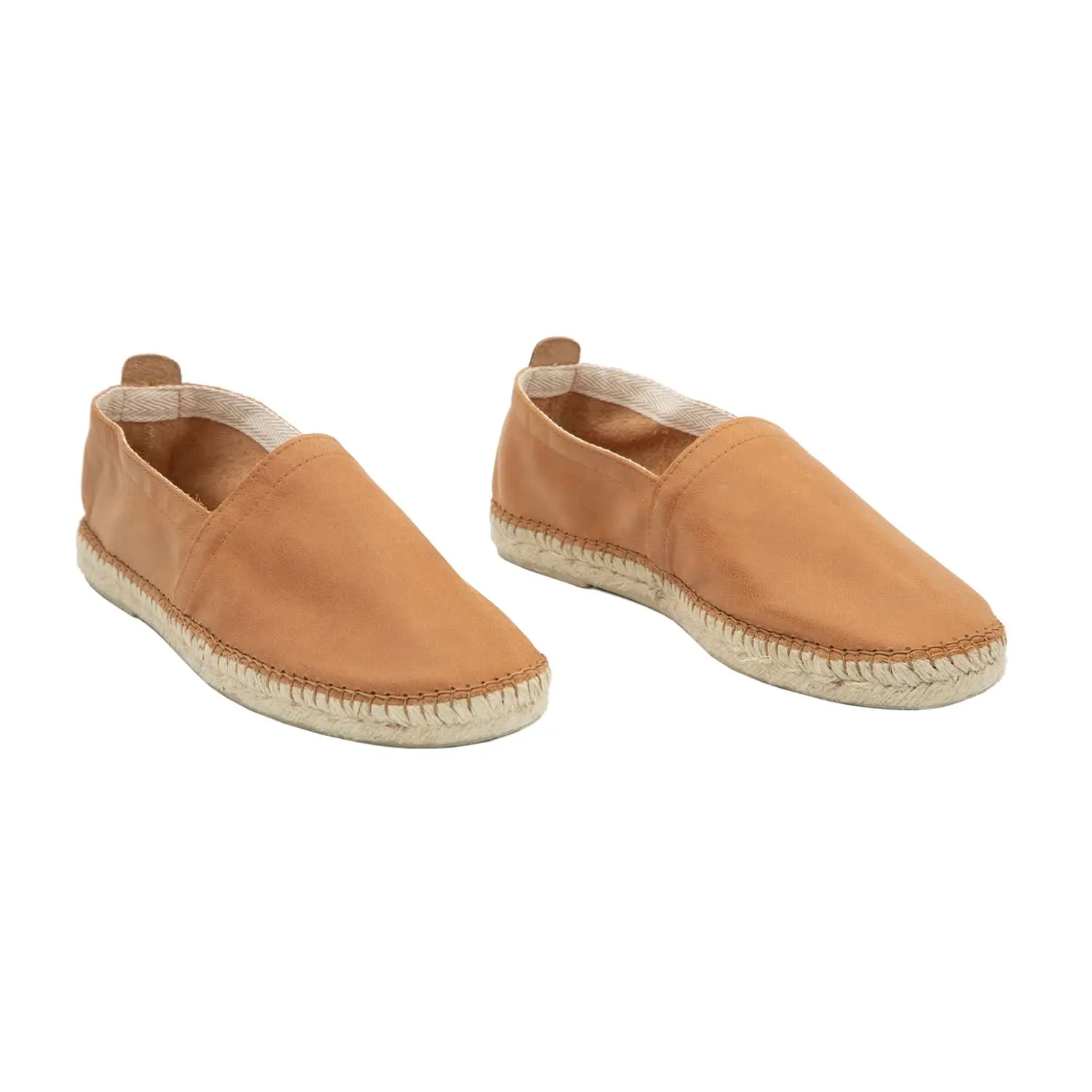 Leather Flat Espadrille for Men - Marc