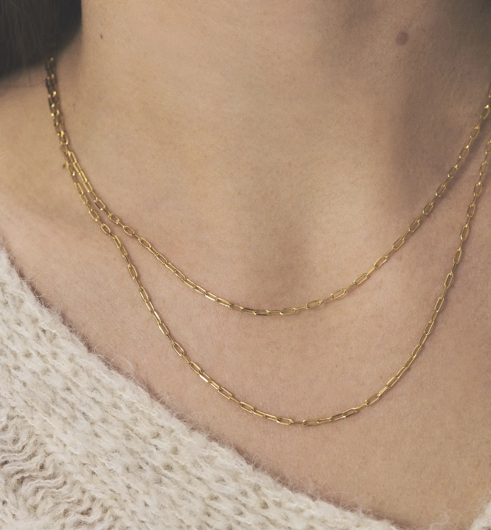 Link Plain Necklace