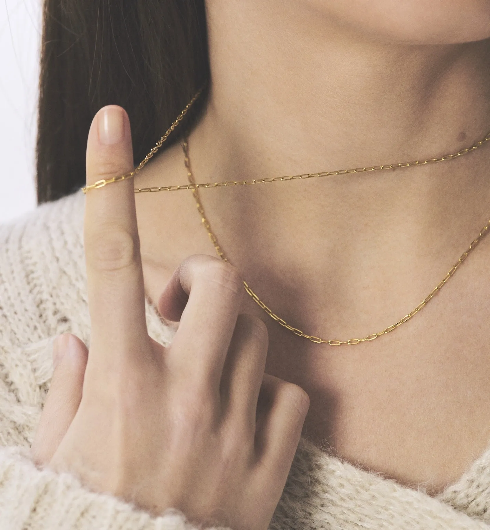 Link Plain Necklace