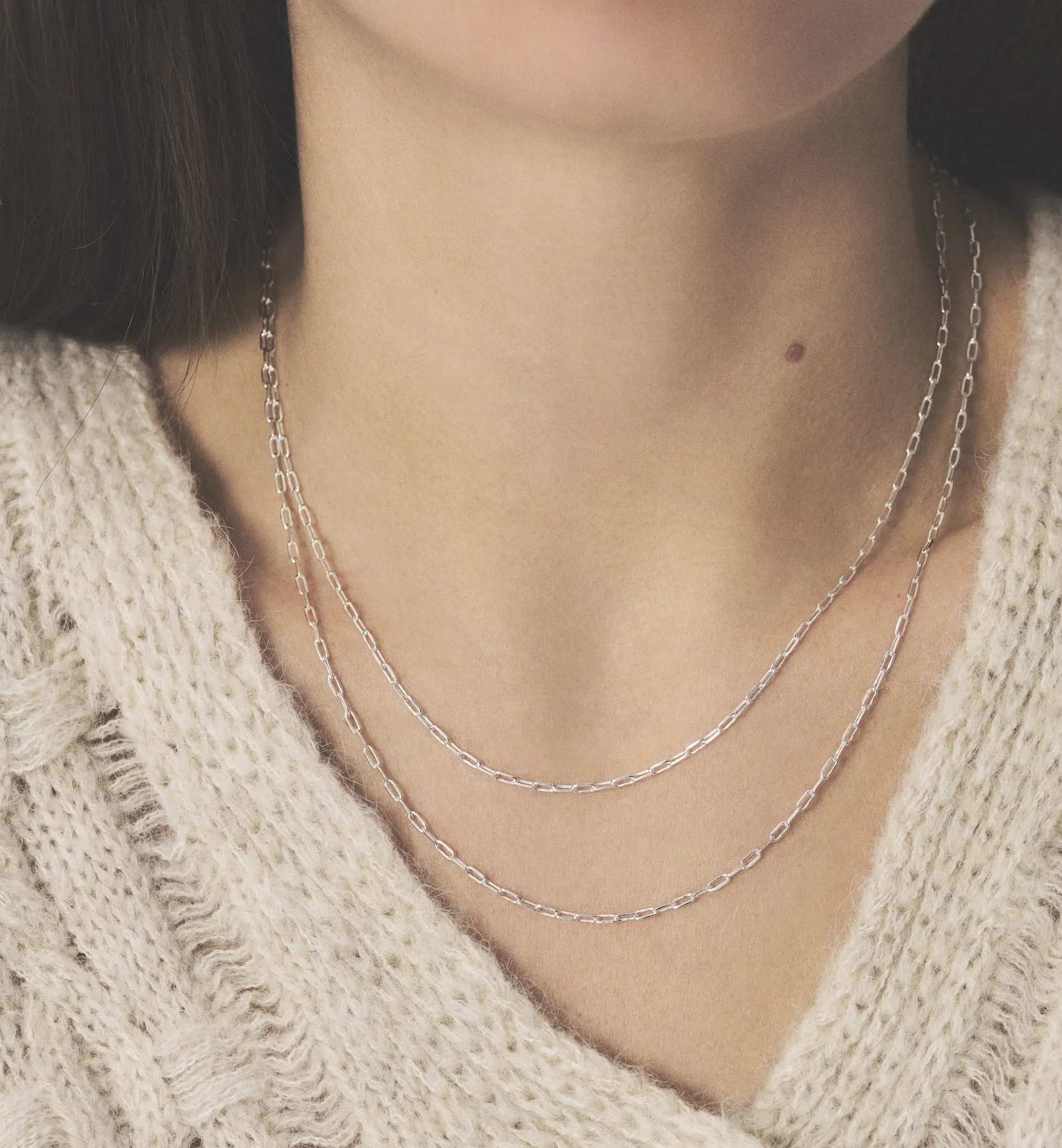 Link Plain Necklace