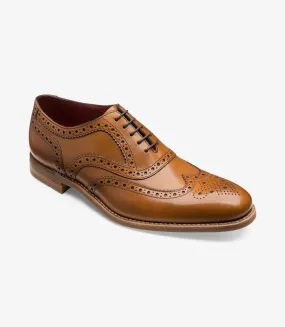 LOAKE - KERRIDGE Stylish Oxford Brogue - Tan