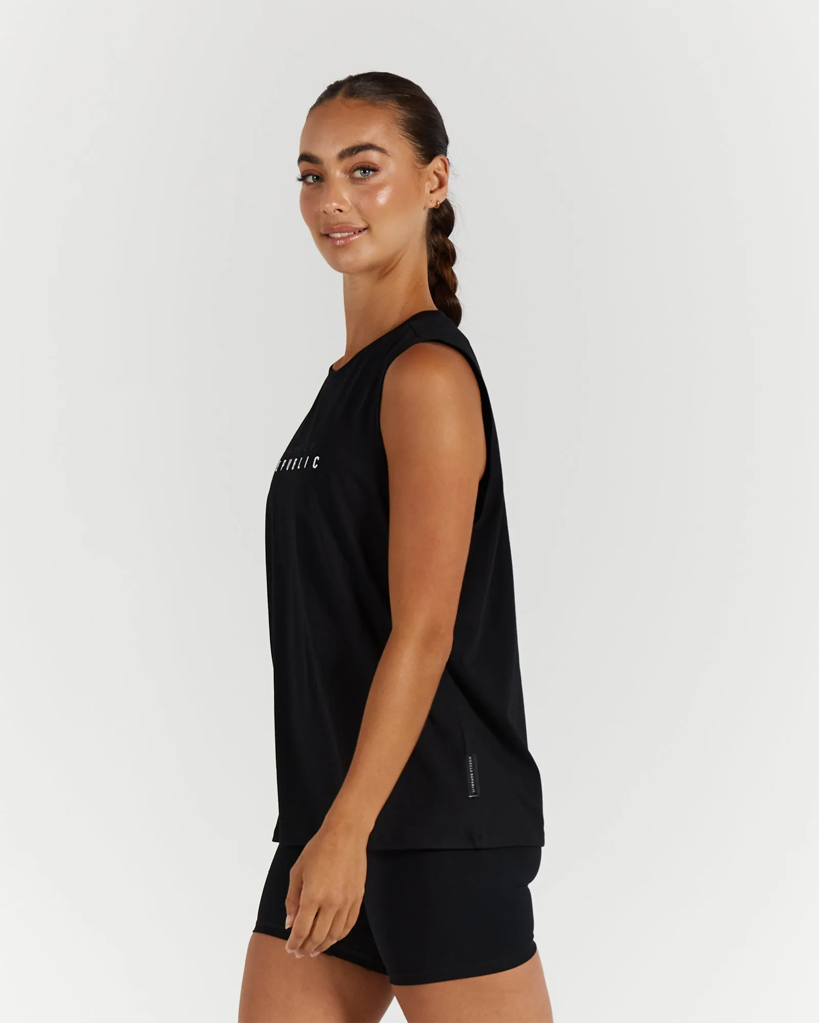 LOOSE TANK - BLACK