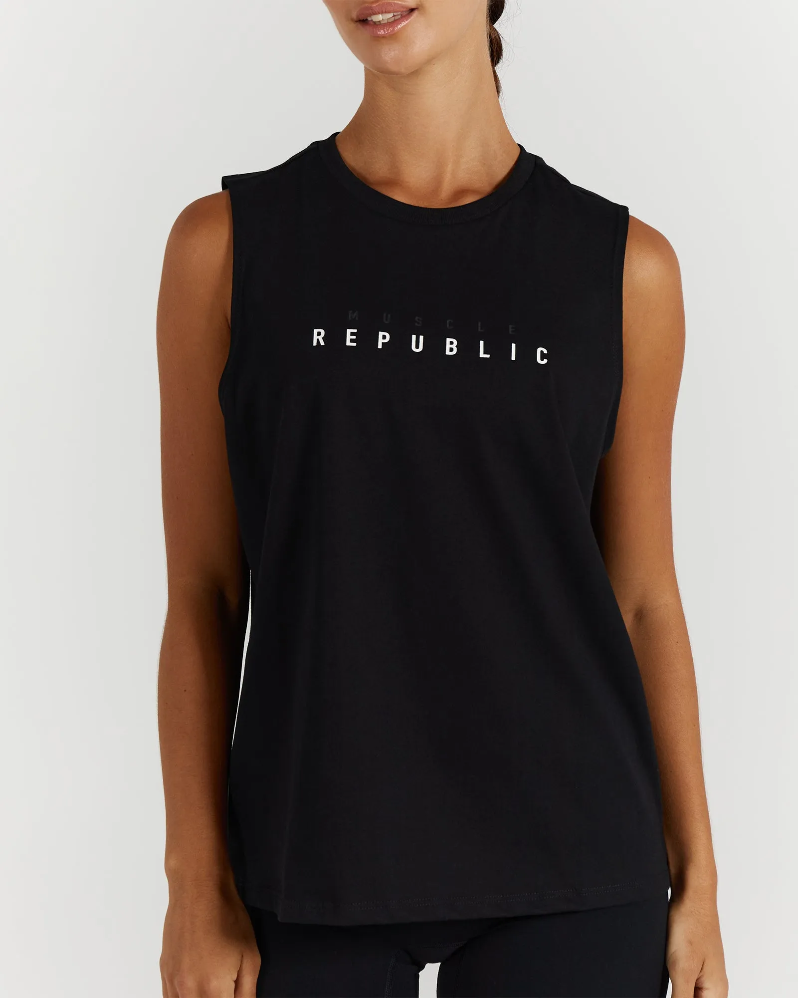 LOOSE TANK - BLACK