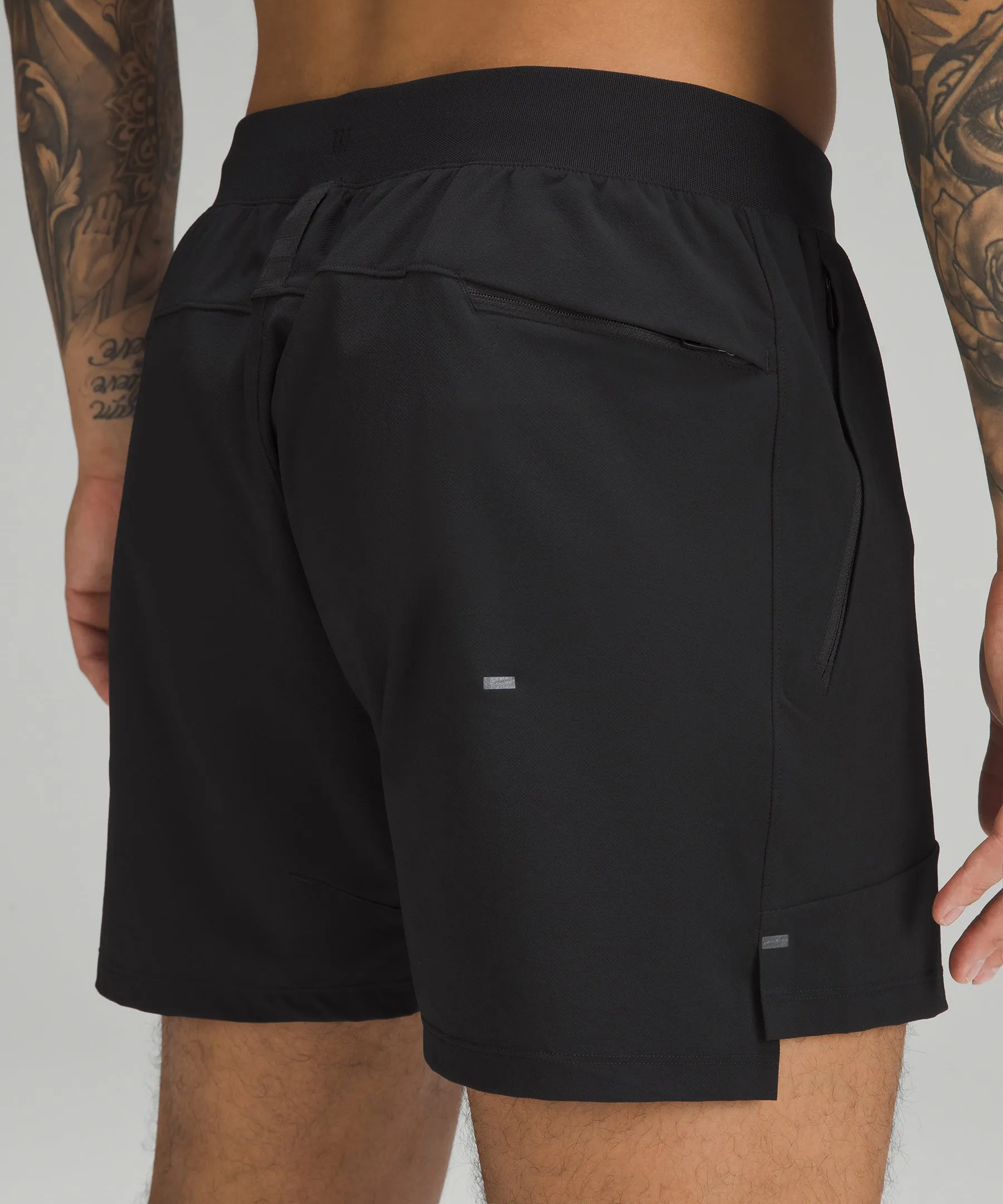 LULULEMON BLK LICENSE TO TRAIN SHORT 5