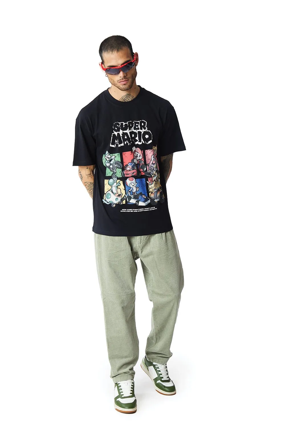 Mario Gang Oversized T-shirt