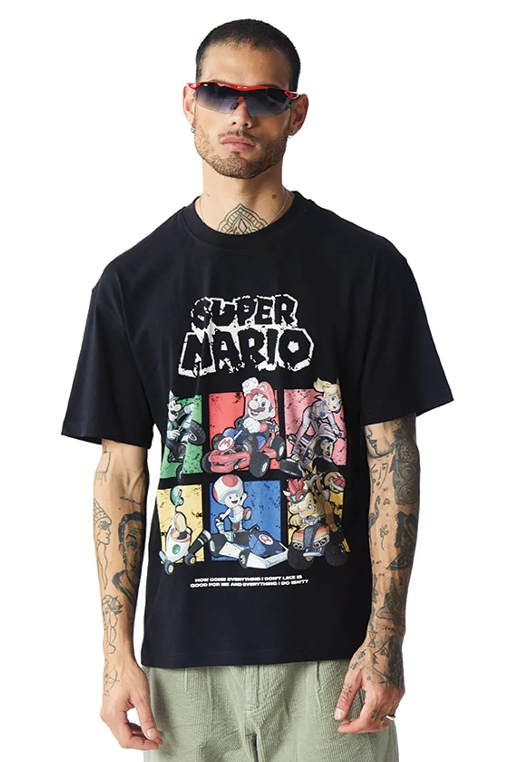 Mario Gang Oversized T-shirt