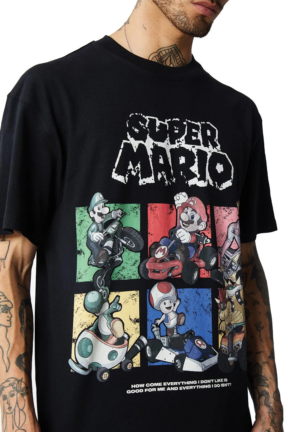 Mario Gang Oversized T-shirt