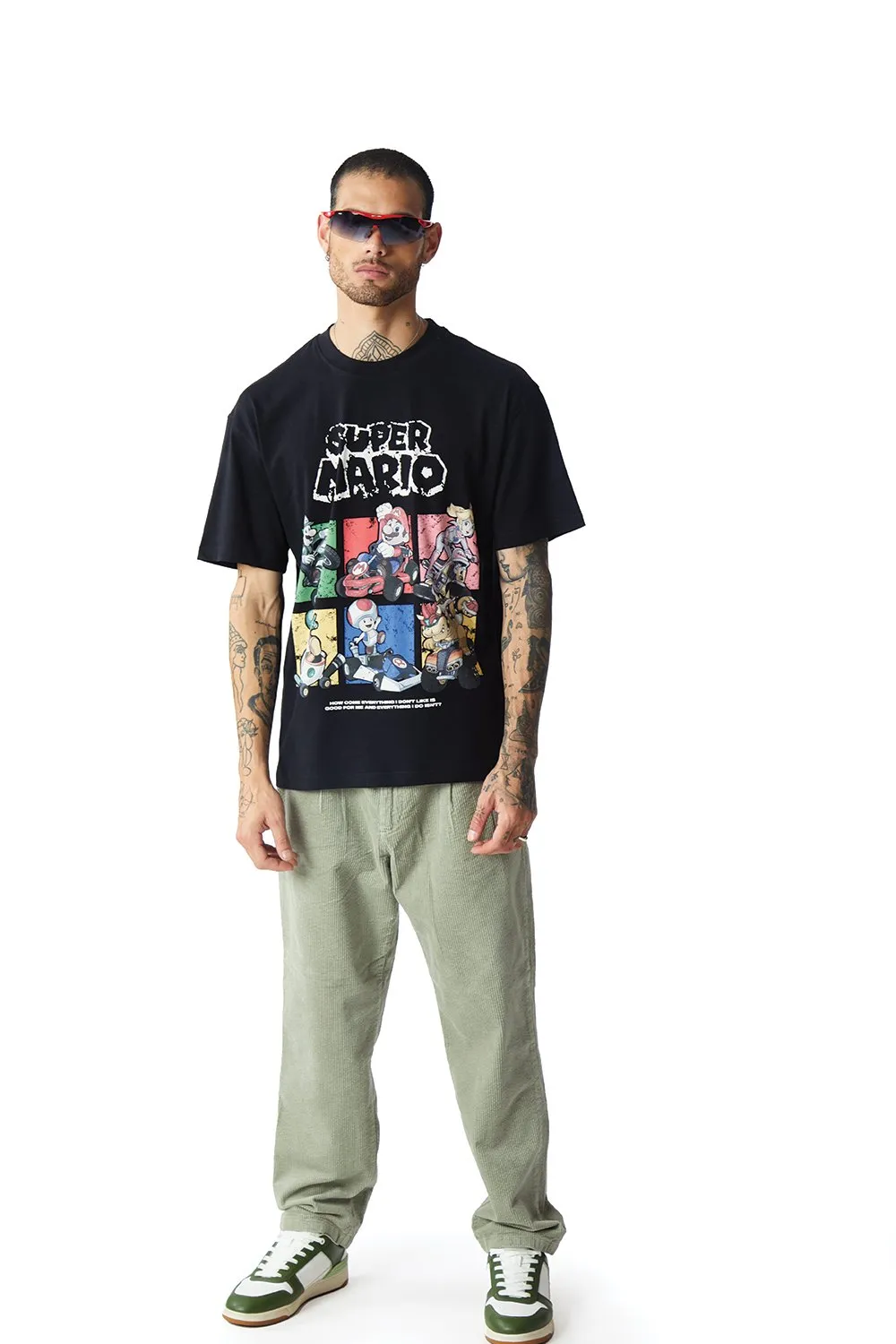 Mario Gang Oversized T-shirt