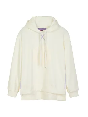 Marshmallow oversized hoodie