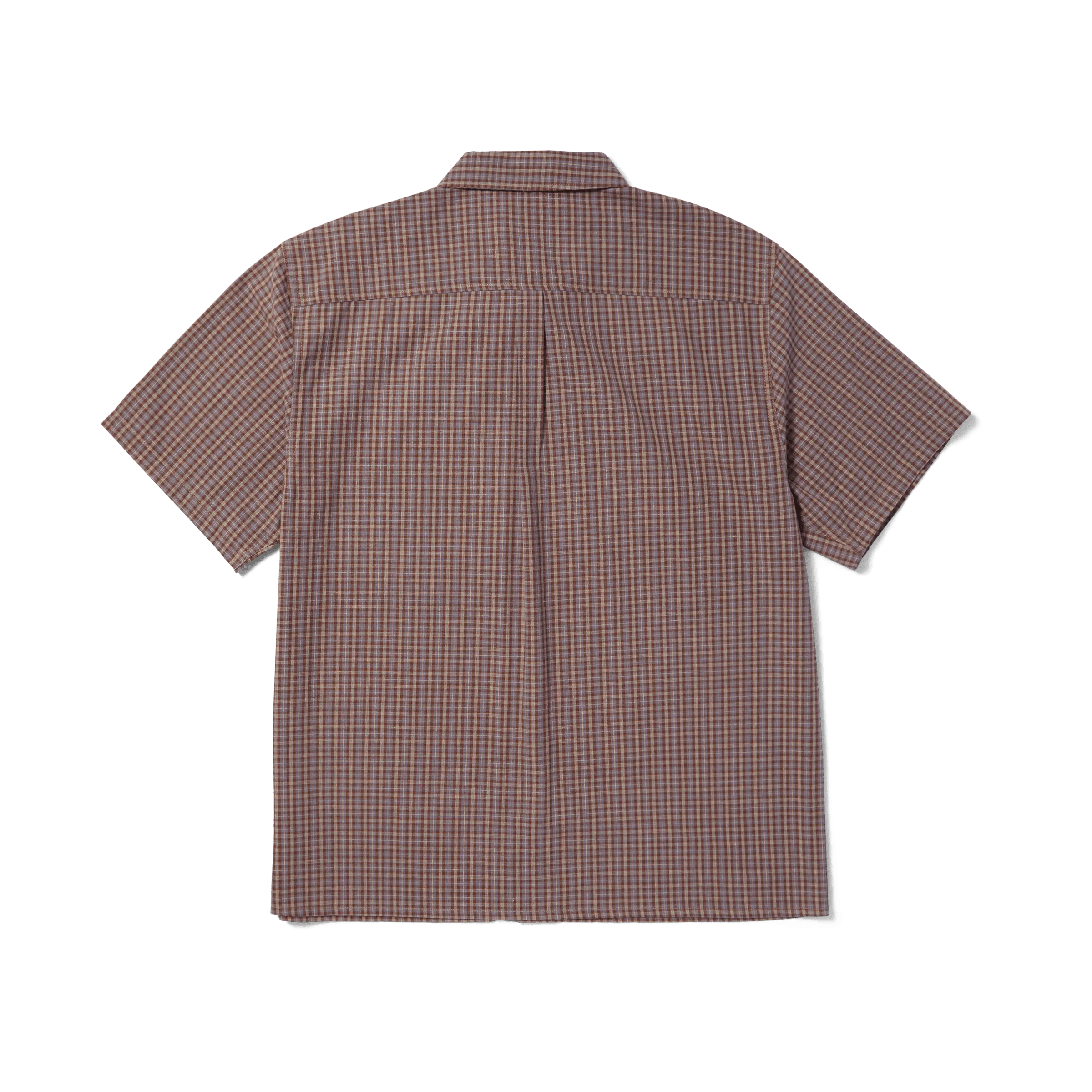 Megablast Plaid Woven Top