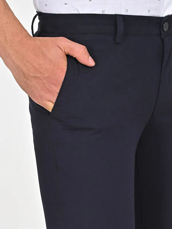 Men Brooklyn Fit Cotton Stretch Trouser