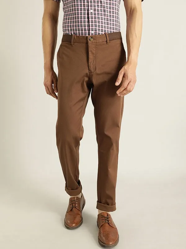 Men Brooklyn Fit Cotton Stretch Trouser