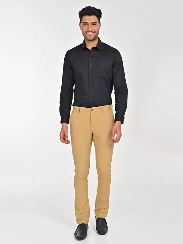 Men Brooklyn Fit Cotton Stretch Trouser