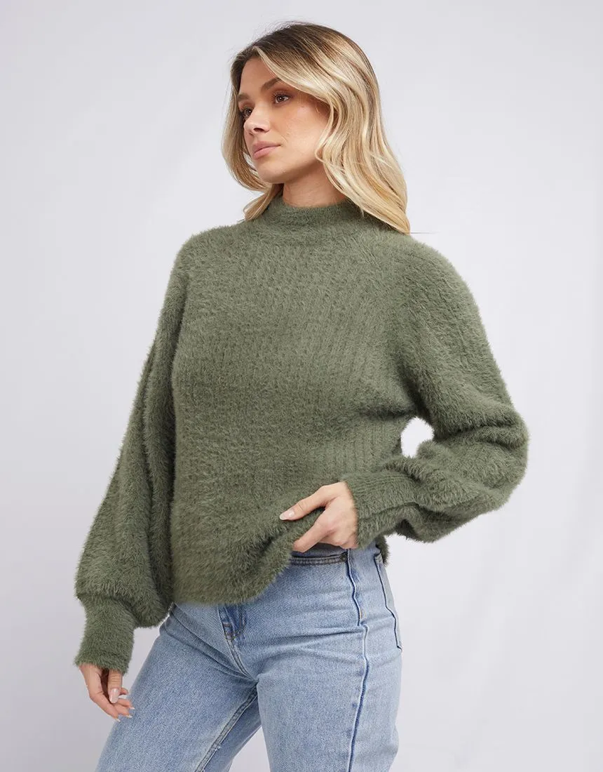 Missy Oversized Knit (Khaki)