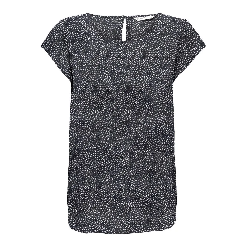 Nova Lux Short Sleeve Patterned Top