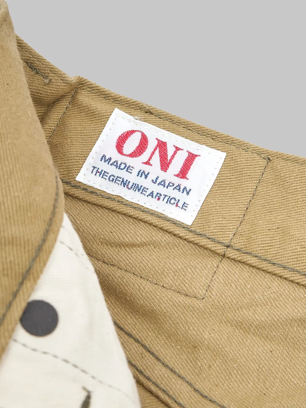 ONI Denim 206-BRD "British Drill" Stylish Straight Jeans