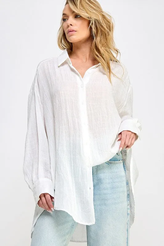 Oversized Boyfriend Shirt