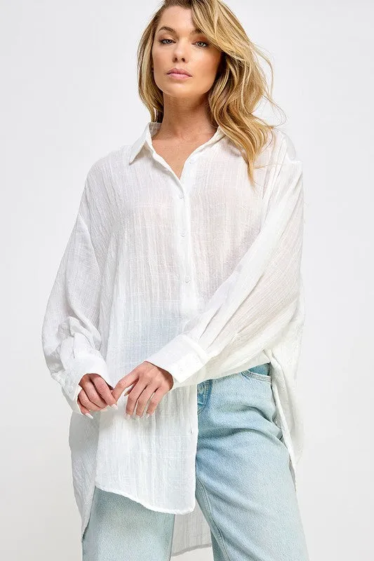 Oversized Boyfriend Shirt