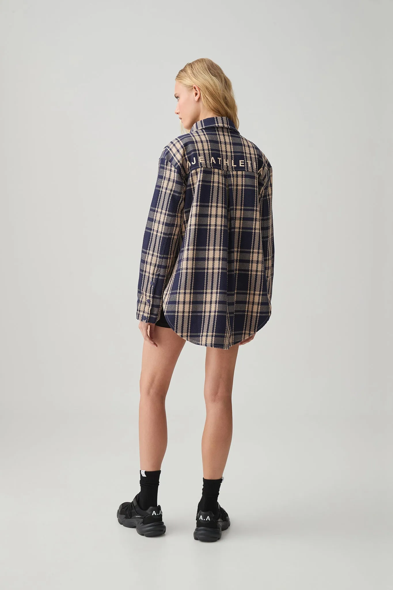 Oversized Check Shirt 421