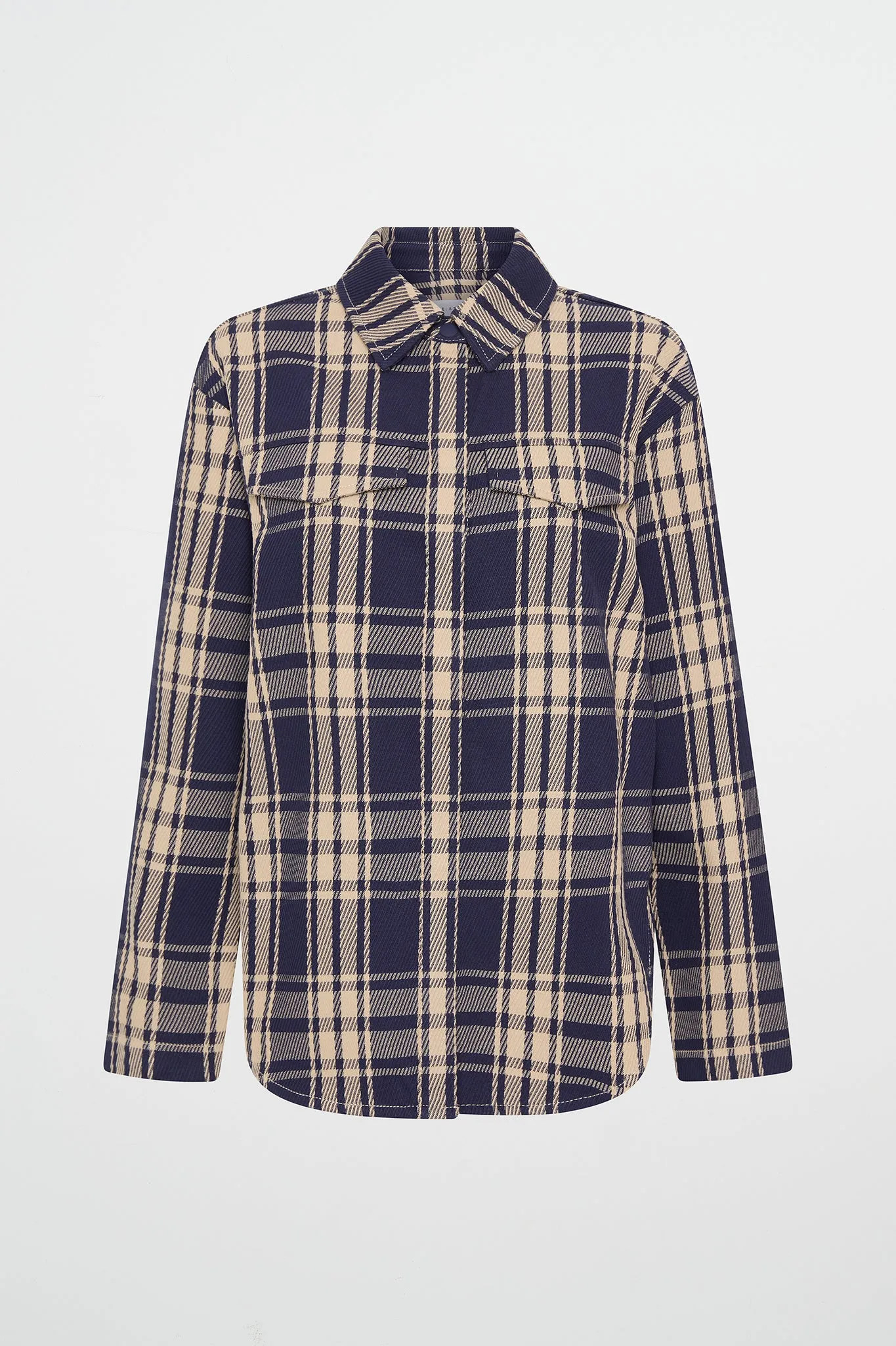 Oversized Check Shirt 421