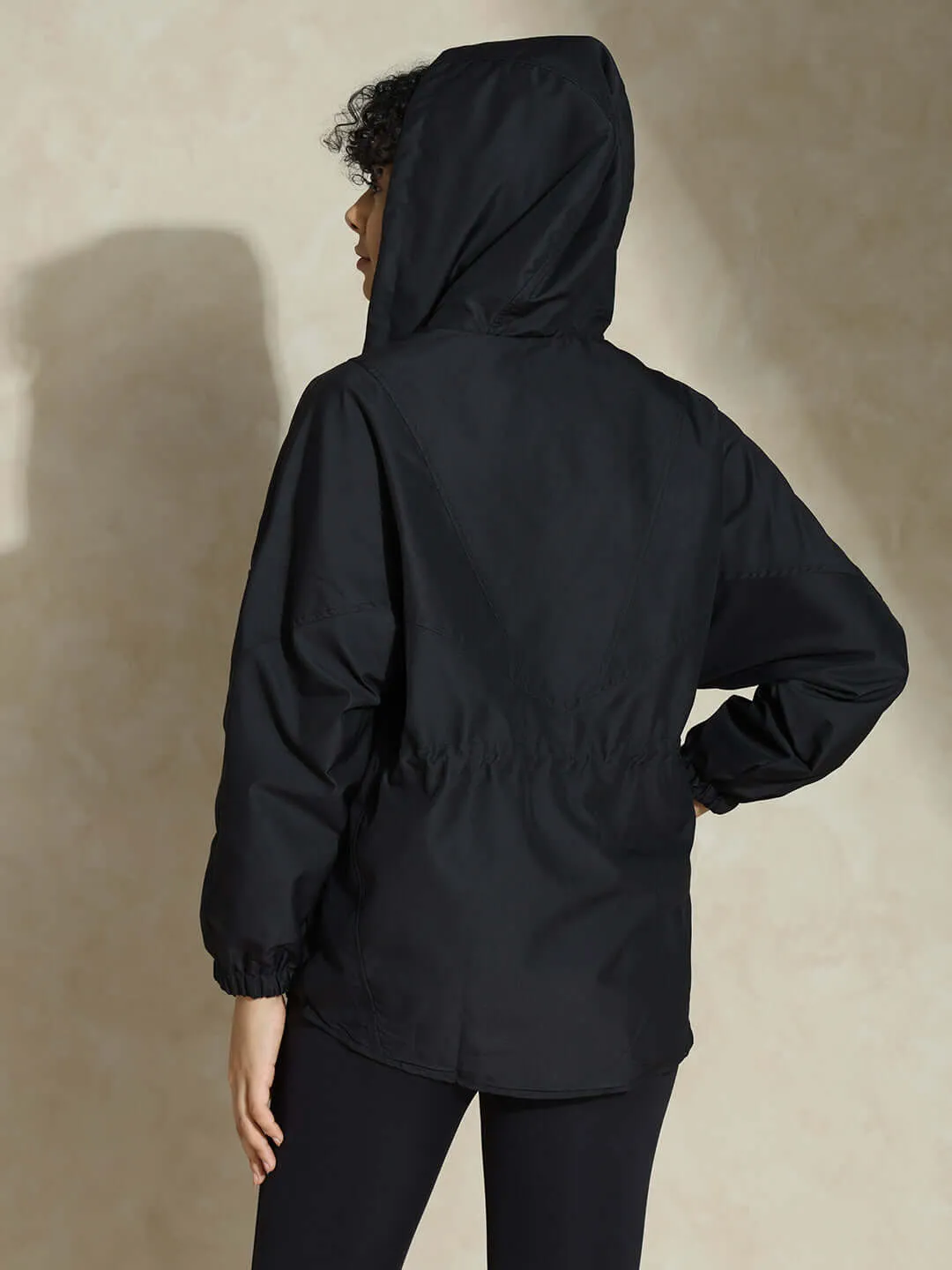 Oversized Commuter Jacket Black