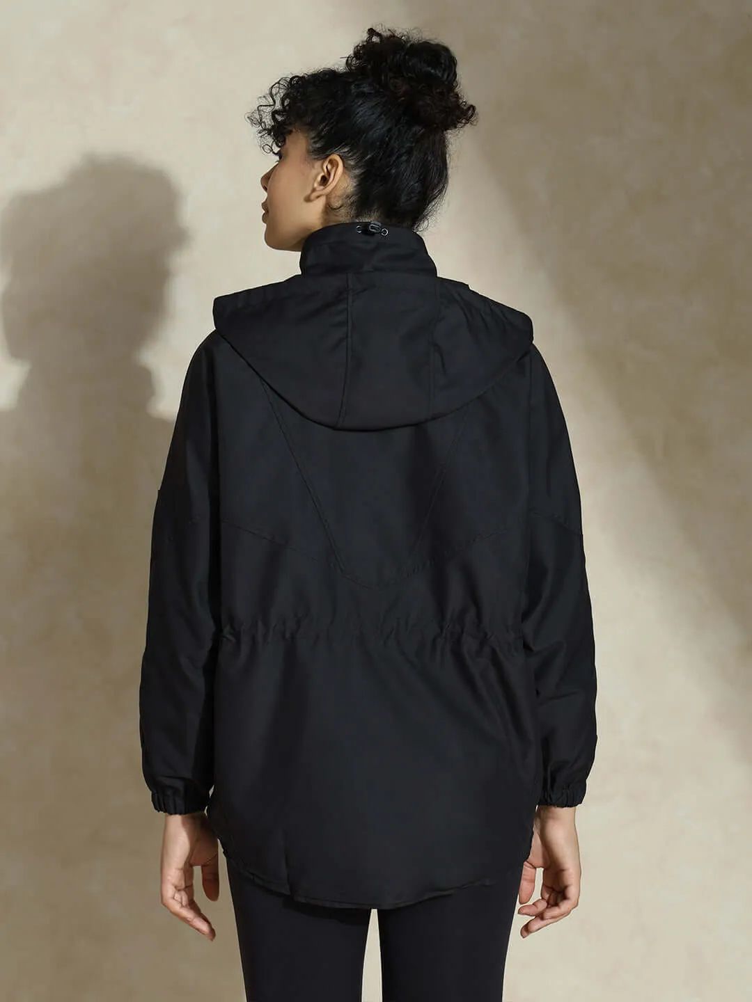 Oversized Commuter Jacket Black