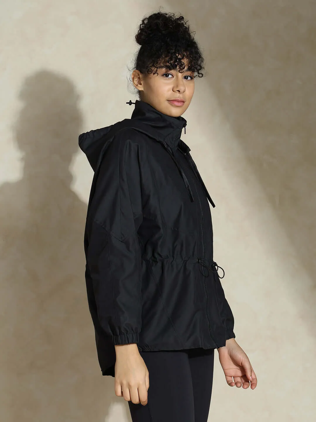 Oversized Commuter Jacket Black