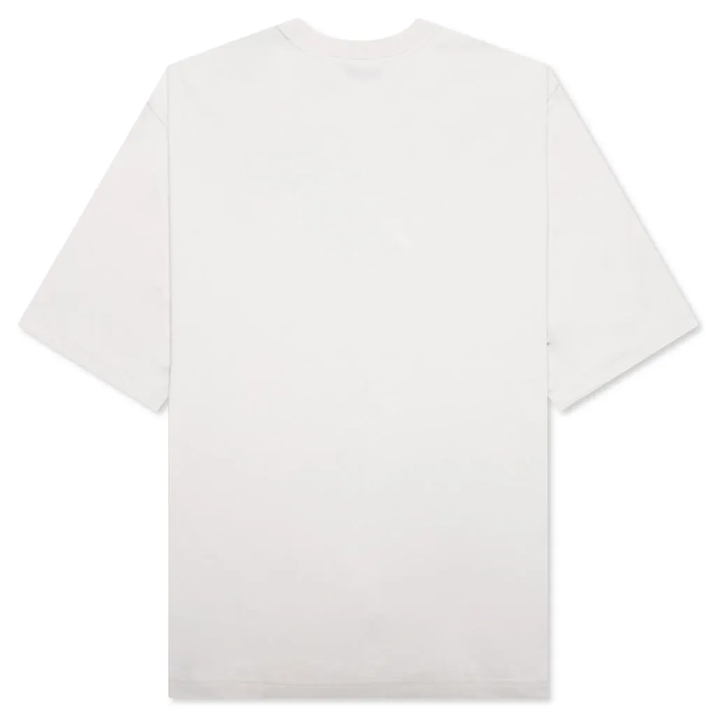 Oversized Fit Tee Shirt - Mastic