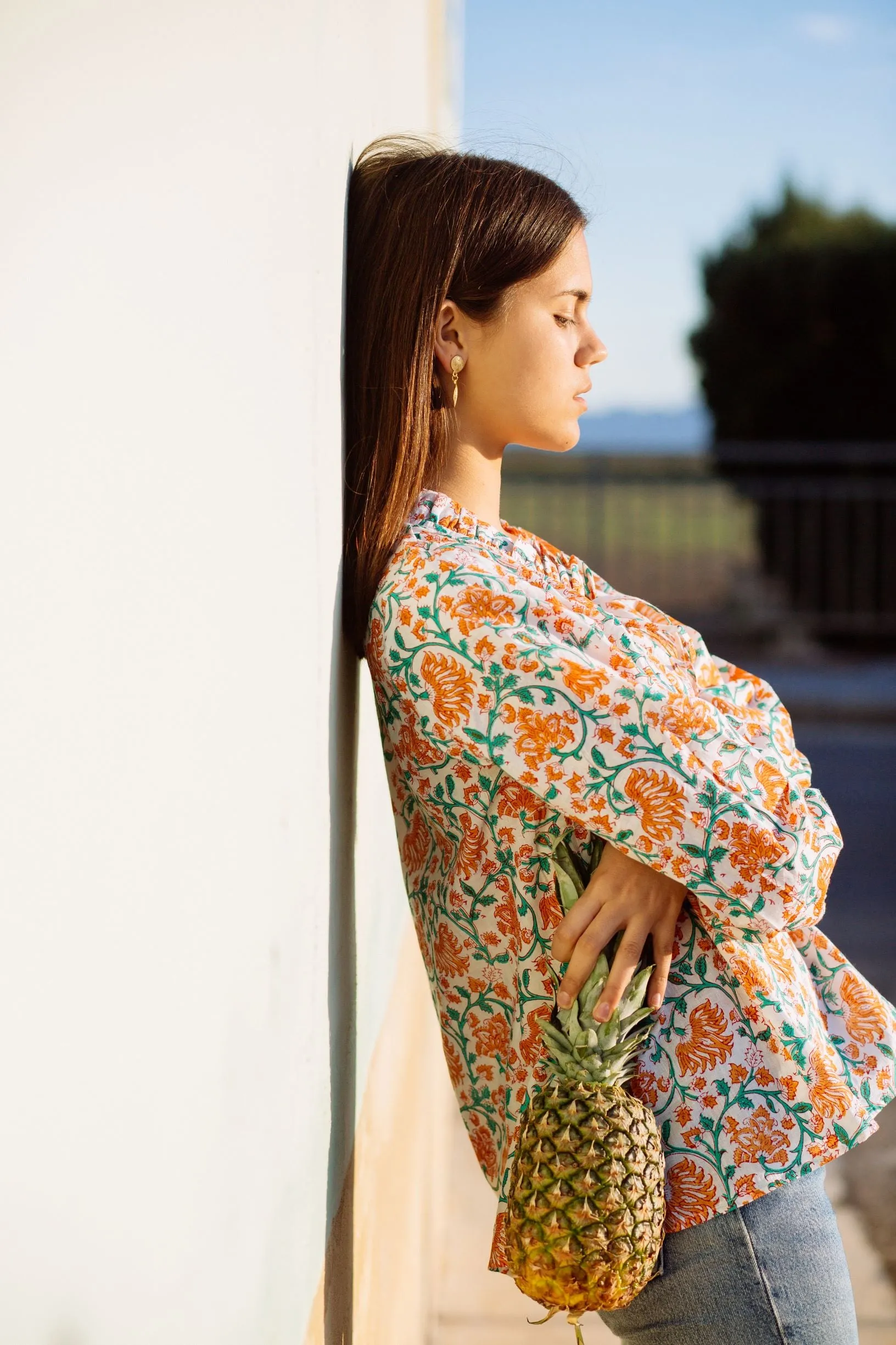 Palar Flower Printed Blouse