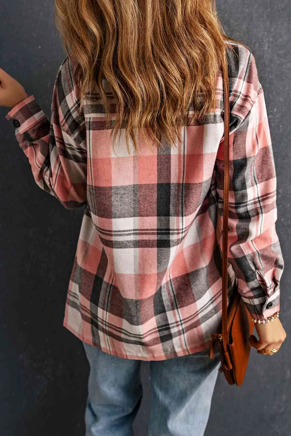 Plaid Collared Boyfriend Shirt (S - 2X)