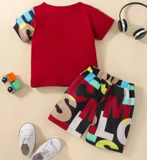 PP-Kid's Clothing Printed Top Bottom Set Kids Clothing Kids Wear Baba Suit PP696