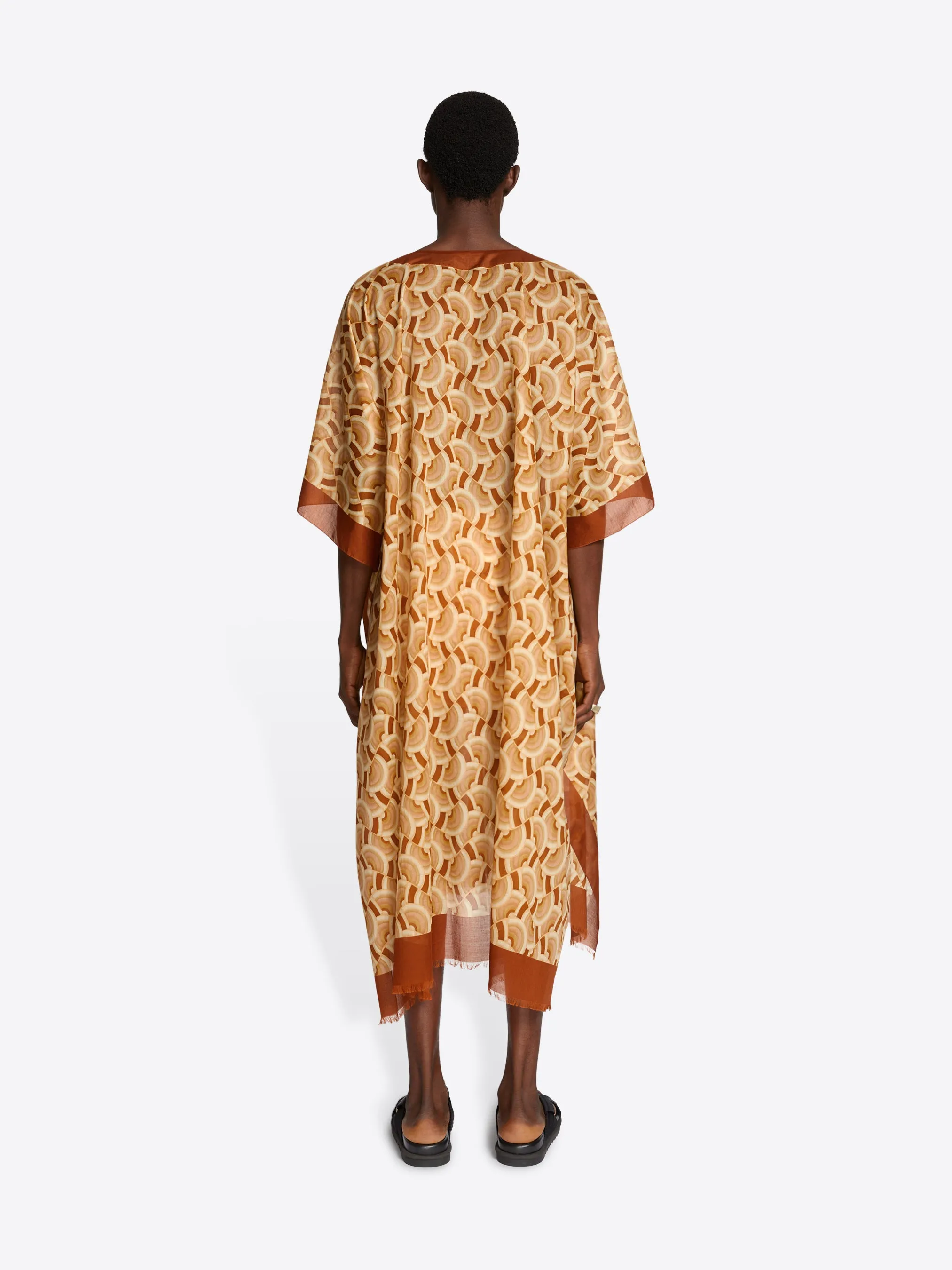 Printed kaftan