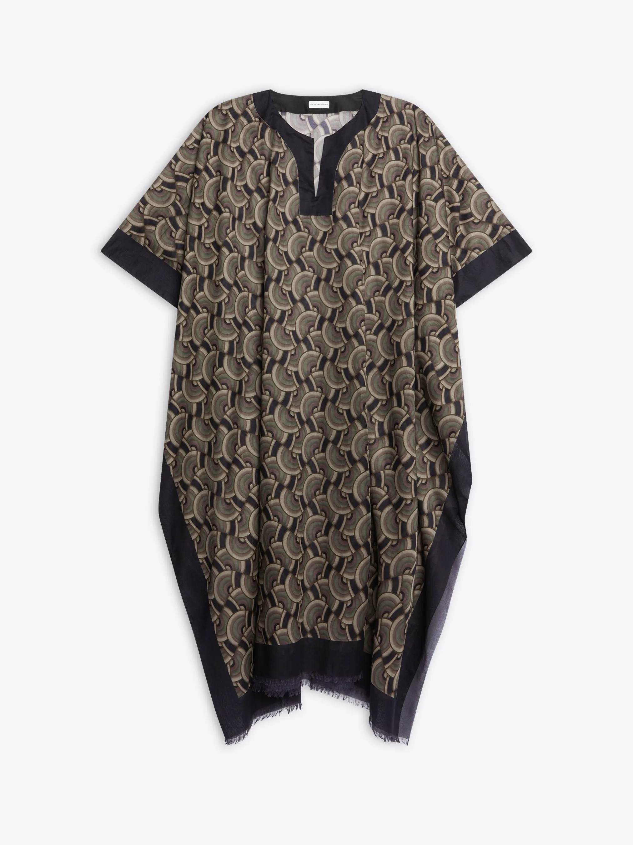 Printed kaftan