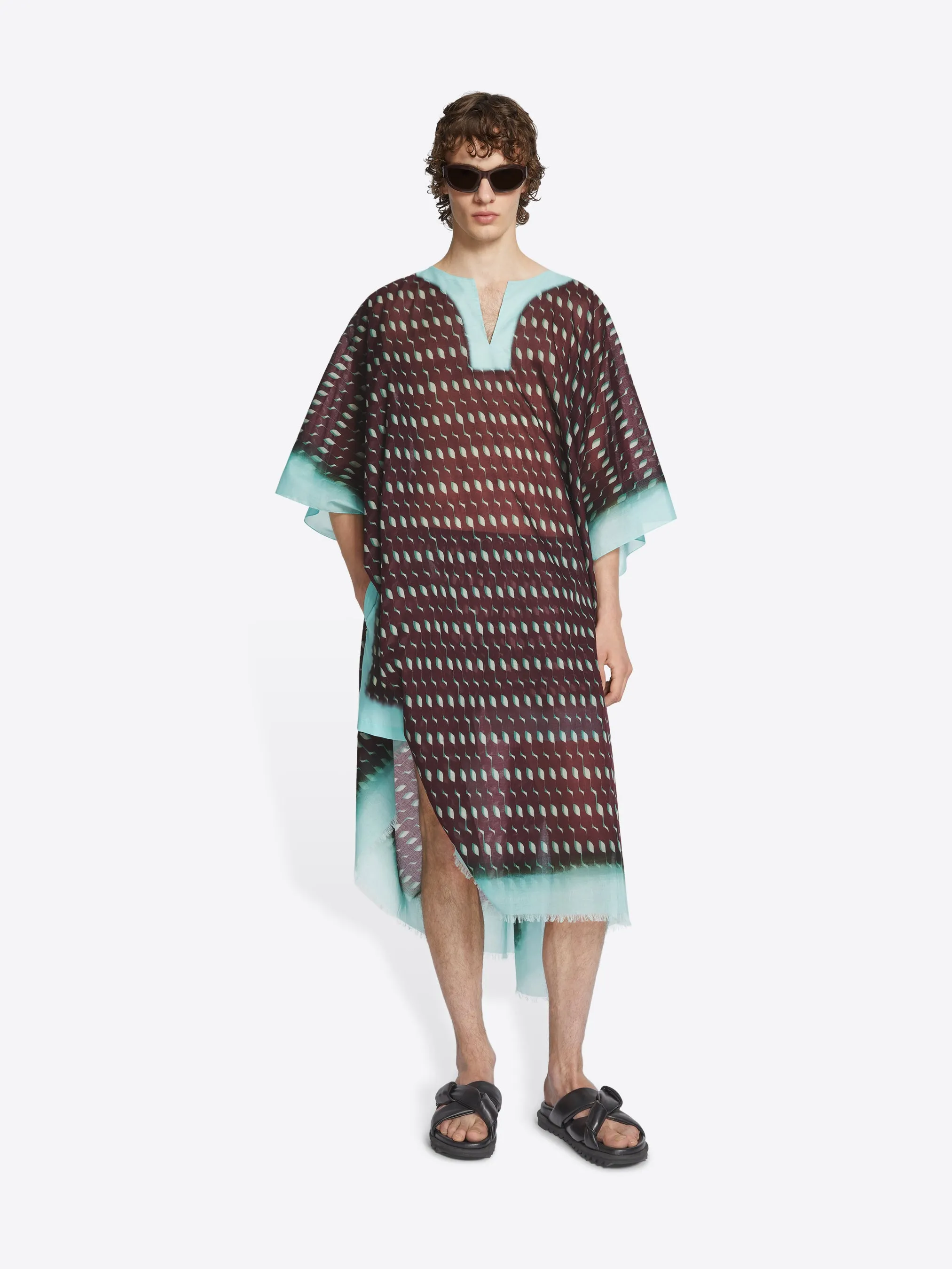 Printed kaftan