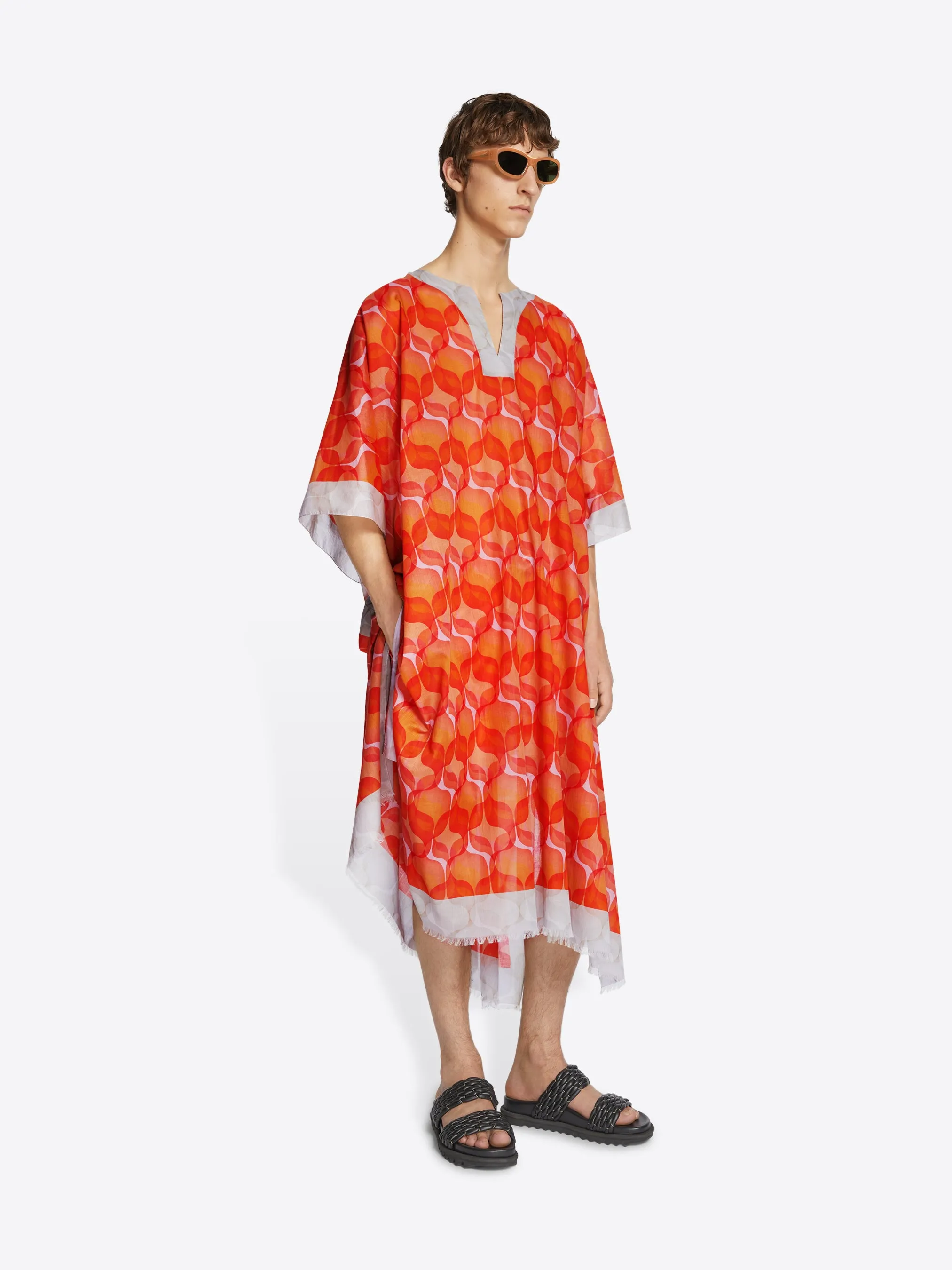 Printed kaftan