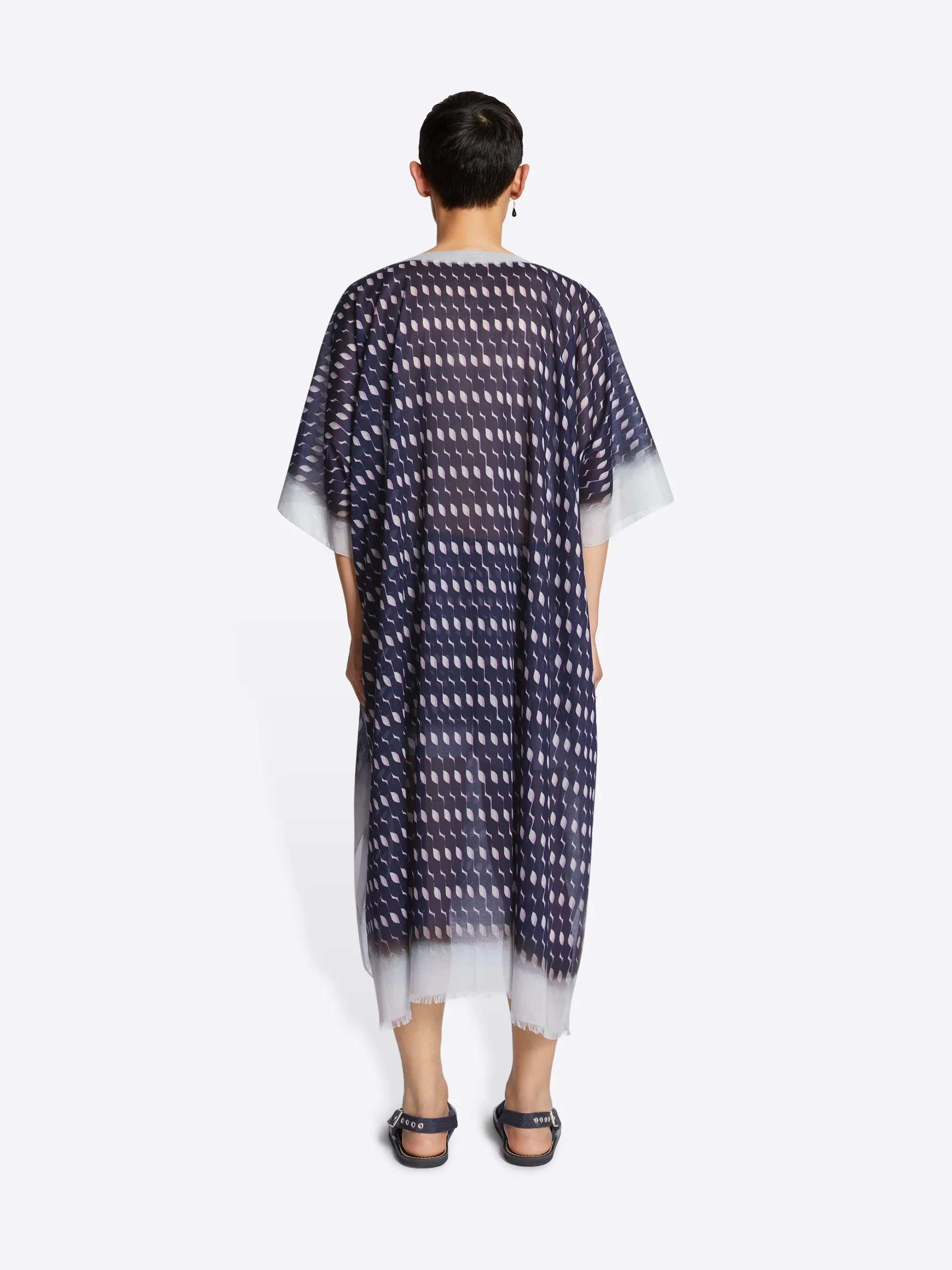 Printed kaftan