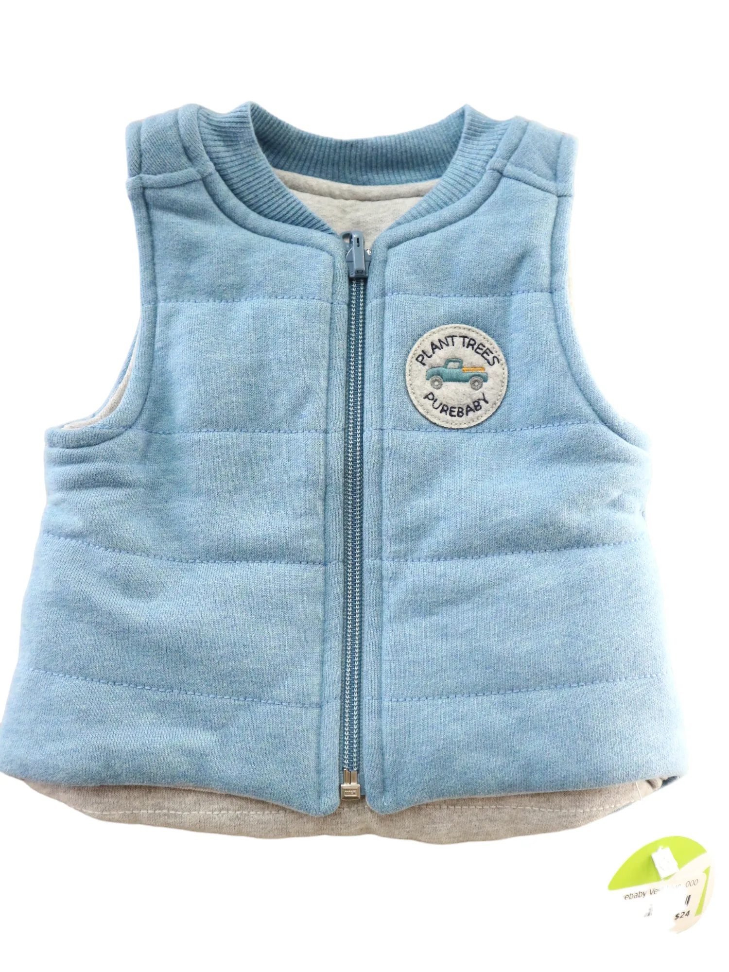 Purebaby Reversible Vest, 000